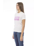 Luminous White Cotton Delight Baldinini Trend Women'S Tee Shirt