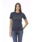 Classic Comfort Baldinini Trend Blue/White/Pink/Yellow Cotton T-Shirt