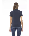 Classic Comfort Baldinini Trend Blue/White/Pink/Yellow Cotton T-Shirt