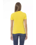 Classic Comfort Baldinini Trend Blue/White/Pink/Yellow Cotton T-Shirt