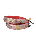 Dream Glimmering Pink/Beige/Red Studded Shoulder Strap