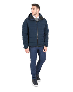 Deep Waters Men'S Navy Polyester-Polyamide Outerwear