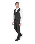 Hugo Boss Men'S Dark Gre/Black Virgin Wool Jacket