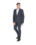 Dark Blue Hugo Boss Wool Blend Jacket