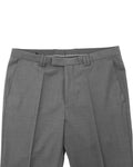 Ashen Elegance Hugo Boss'S Grey Wool Trousers