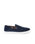 Beige/Dark blue Ease Hugo Boss Slip-On Sneakers