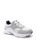 Hugo Boss Men's White Leather Sneakers in White