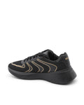 Black Elegance Hugo Boss'S Silk Rubber Sole Sneakers