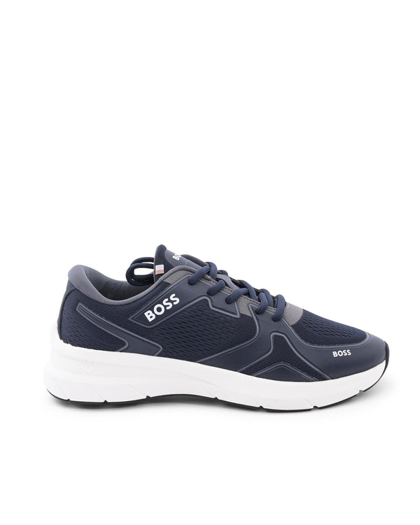  Dark Blue Thermoplastic Sneakers - Hugo Boss Urban