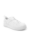 White Calfskin Sneakers - Hugo Boss Signature