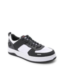 Hugo Boss Multicolor Charm Charcoal Calfskin Sneakers