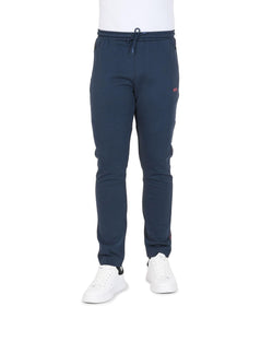 Midnight Movement Hugo Boss Men'S Navy Cotton Blend Stretch Pants