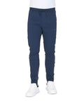 Midnight Movement Hugo Boss Men'S Navy Cotton Blend Stretch Pants