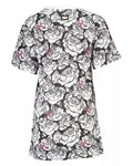 Pearl White L Cavalli Class Cotton Dress