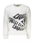 Stylish In Black/White Cavalli Class Cotton Sweater