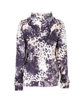 Ravishing Pink/Black Cotton Sweater Cavalli Class