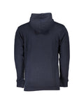 Sleek Black/Blue Cotton Sweater - Cavalli Class