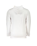 Fresh White/Blue Cotton Sweater - Cavalli Class