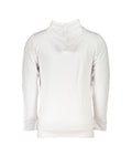 Fresh White/Blue Cotton Sweater - Cavalli Class