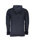 Classic Black/White/Blue Cotton Sweater - Cavalli Class