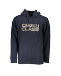 Navy Elegance Cavalli Class Men'S Blue Cotton Sweater