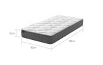 Easeful Eco Spay Foam Pocket Spring 20Cm Single Hybrid Mattress