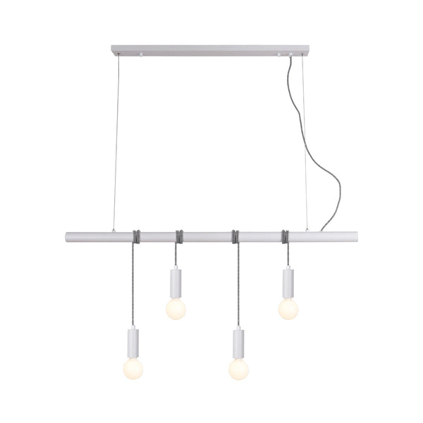  Sleek Bikkel 4-Light Pendant Light - White