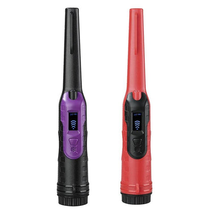 Compact Handheld Metal Detector - Red & Black