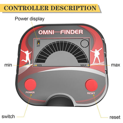 Kids Beach Metal Detector - Black