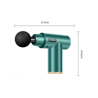 Space Gray Mini Massage Gun - Compact & Powerful