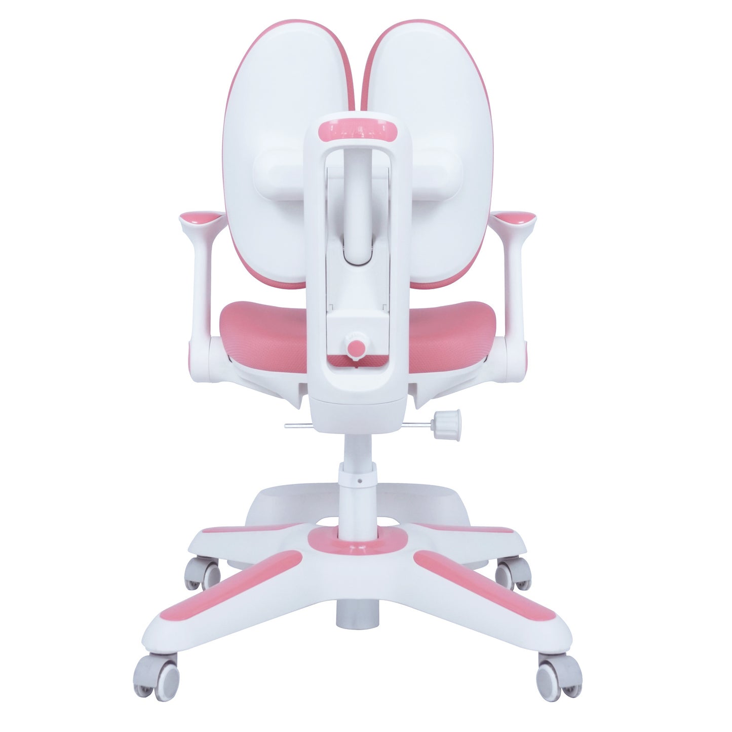 Kids Ergonomic Study Desk & Chair Set - Blue/Pink