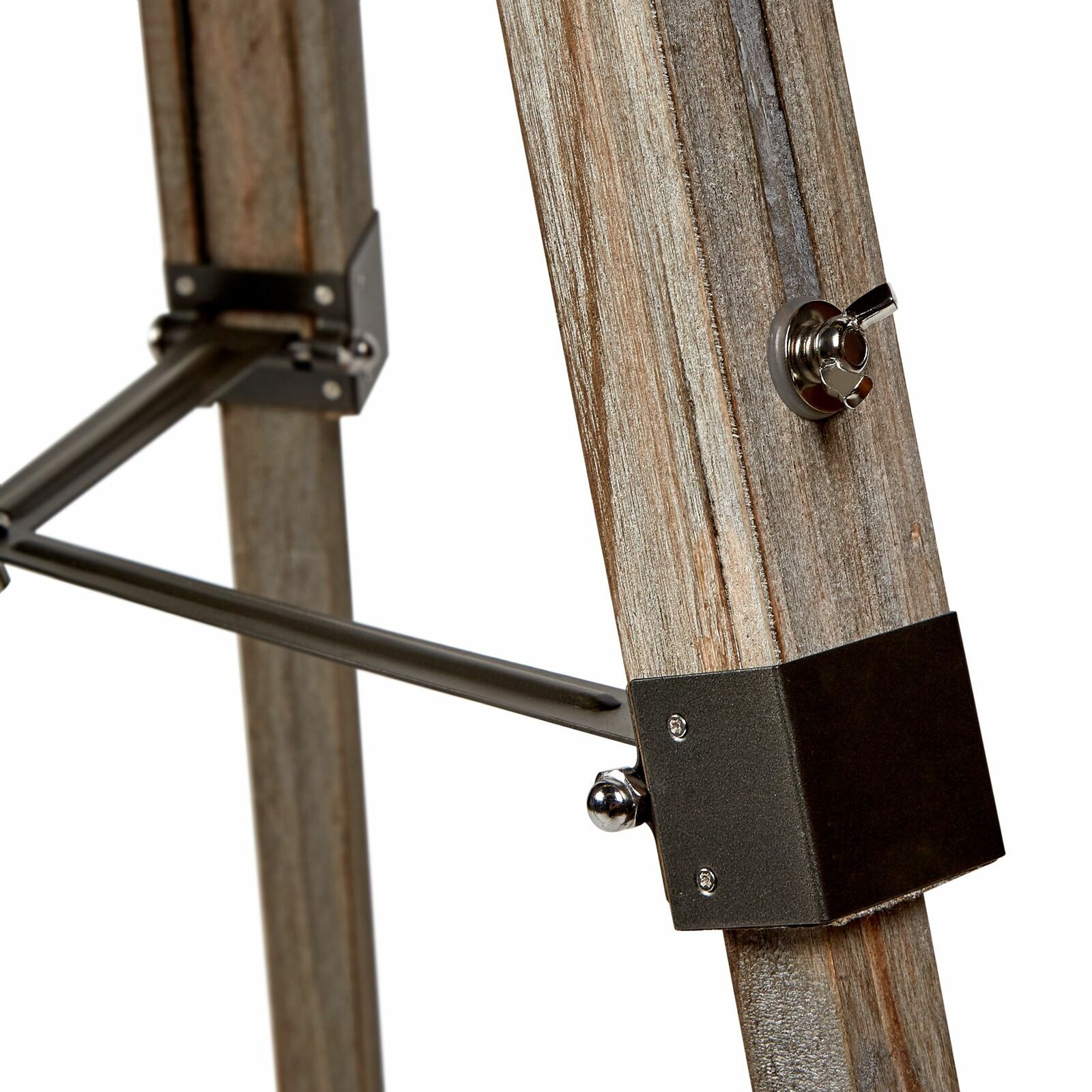 153Cm Nautical Tripod Floor Lamp - Matte Grey