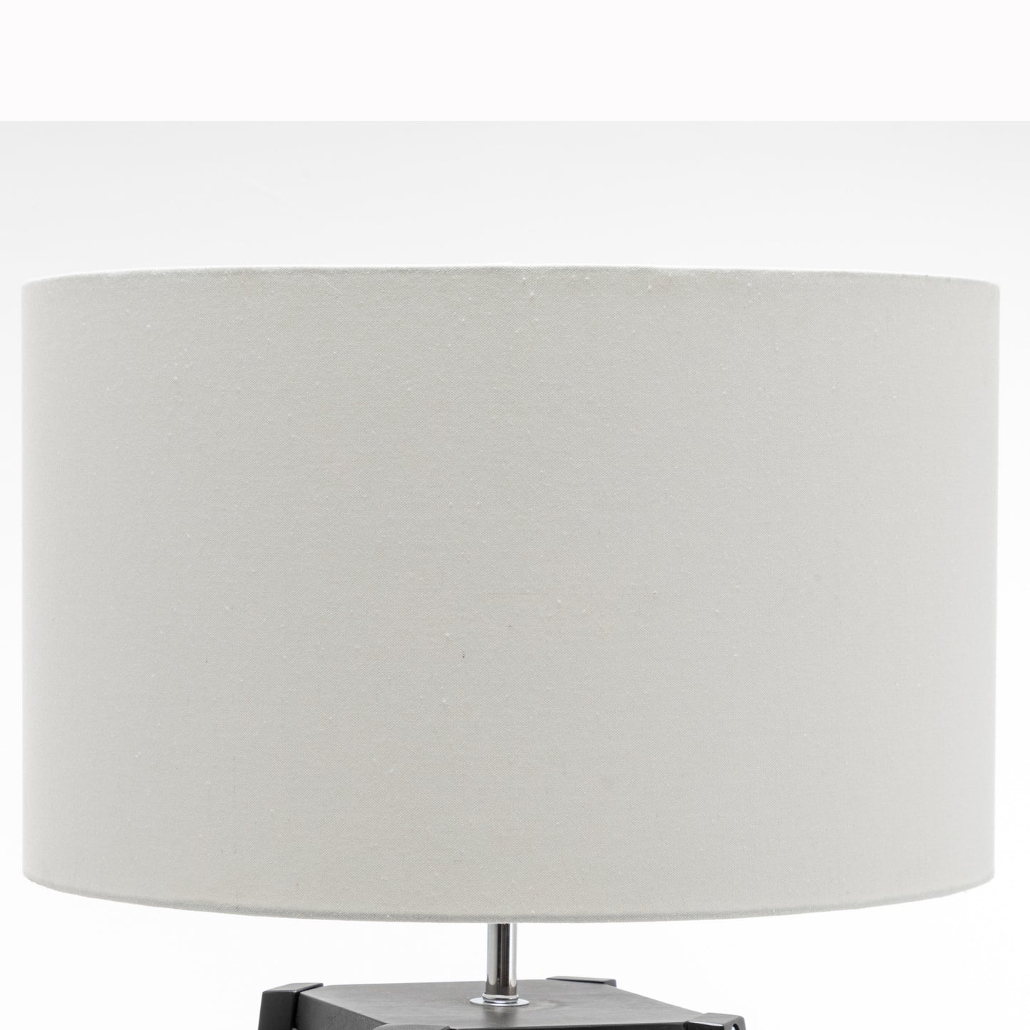 3 Tier Natural Wood Floor Lamp W/ Storage Shelves