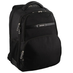 Pierre Cardin 30L Backpack w/ 15" Laptop Sleeve & RFID - Black