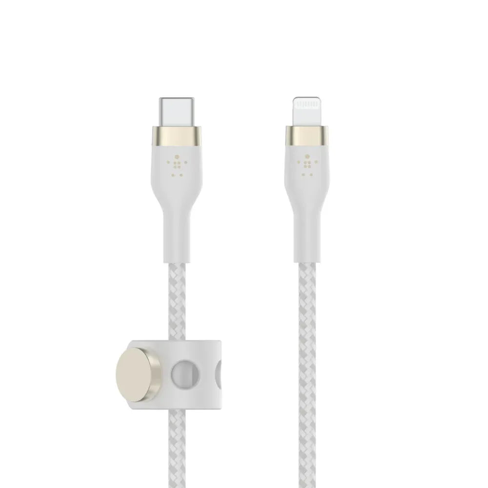Belkin USB-C Lightning Cable 1m Braided Silicone | HomeAndLiving