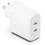 35W Dual USB-C Wall Charger Fast Charge | HomeAndLiving