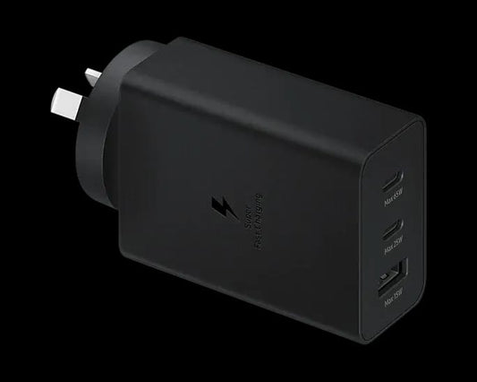 Samsung 65W 3-Port USB-C Fast Charger | HomeAndLiving