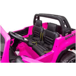 Toyota Hilux Kids Ride On Car 24V 800W 4 X 4 Ute Pink Gas Lift