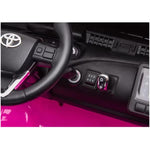 Toyota Hilux Kids Ride On Car 24V 800W 4 X 4 Ute Pink Gas Lift