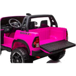 Toyota Hilux Kids Ride On Car 24V 800W 4 X 4 Ute Pink Gas Lift