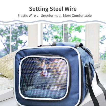 Ondoing Portable Pet Carrier Tote Travel Bag