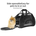 Black Portable Pet Carrier Tote Travel Bag Kennel Dog Crate Cage