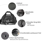 Black Portable Pet Carrier Tote Travel Bag Kennel Dog Crate Cage