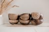 Set of 6 Patterned Coco Rice Bowls






