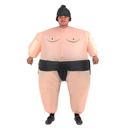 Sumo Fancy Dress Inflatable Suit -Fan Operated Costume