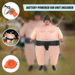 Sumo Fancy Dress Inflatable Suit -Fan Operated Costume