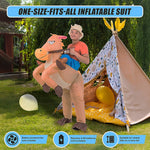 Cowboy Fancy Dress Inflatable Suit -Fan Operated Costume