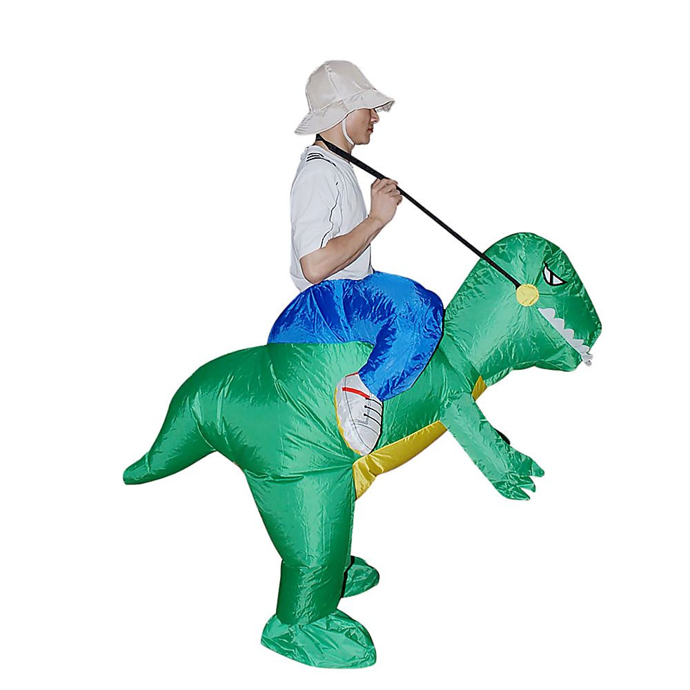 Dino Fancy Dress Inflatable Suit -Fan Operated Costume