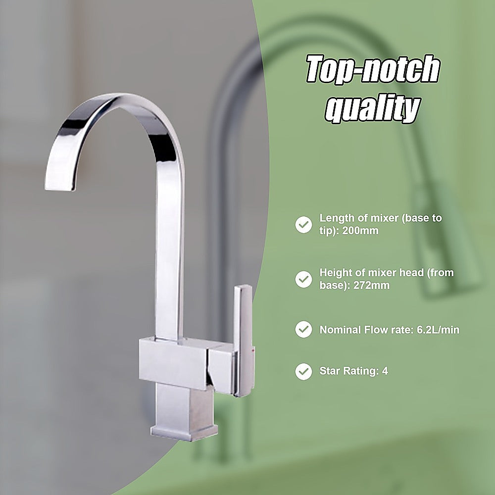 Basin Mixer Tap Faucet, Kitchen Laundry Bathroom Sink