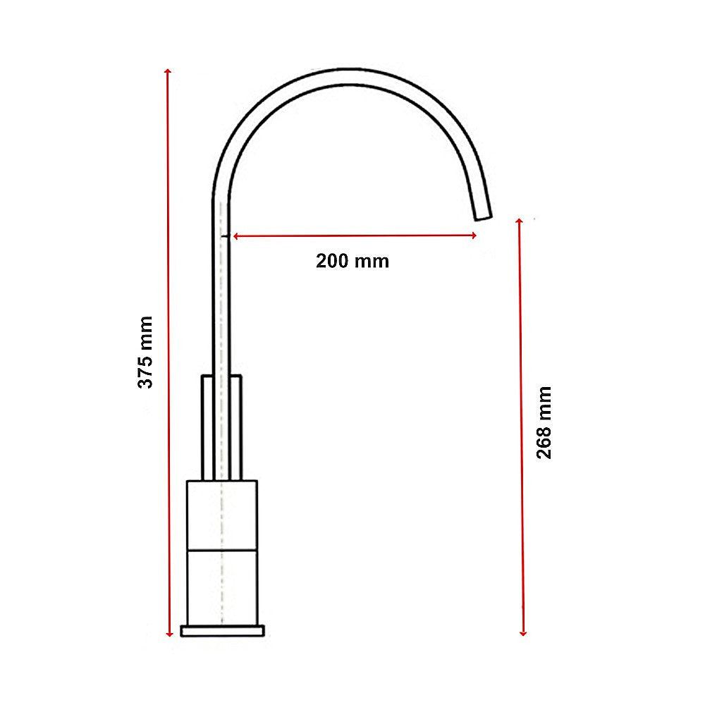 Basin Mixer Tap Faucet, Kitchen Laundry Bathroom Sink